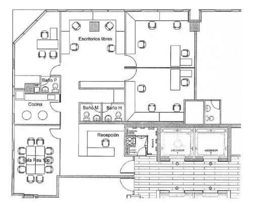 Arriendo Oficina 156m2 Sector Nueva Las Condes