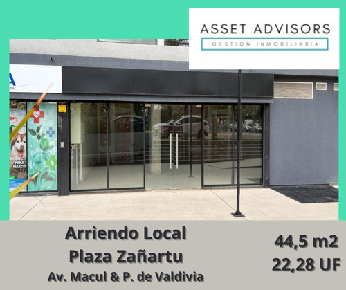 Local De 65 M2 Frente A Plaza Zañartu